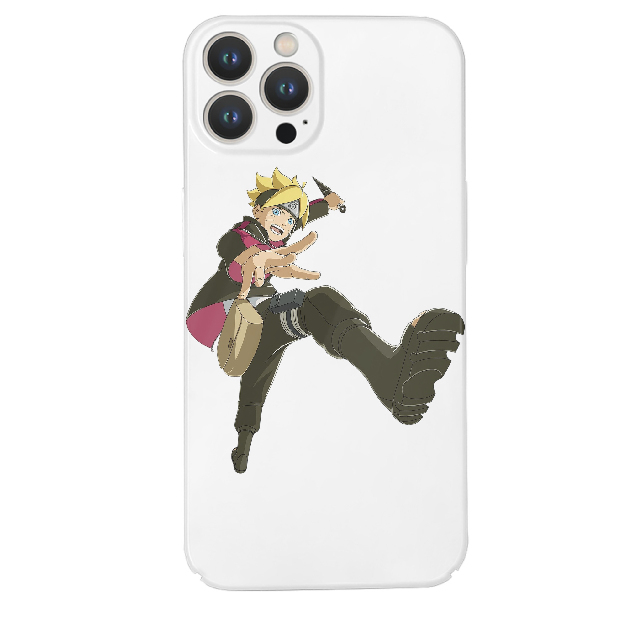 （画像用） NARUTO -ナルト- うずまき ボルト Uzumaki Boruto 【iPhone 14シリーズ対応】ハードケース